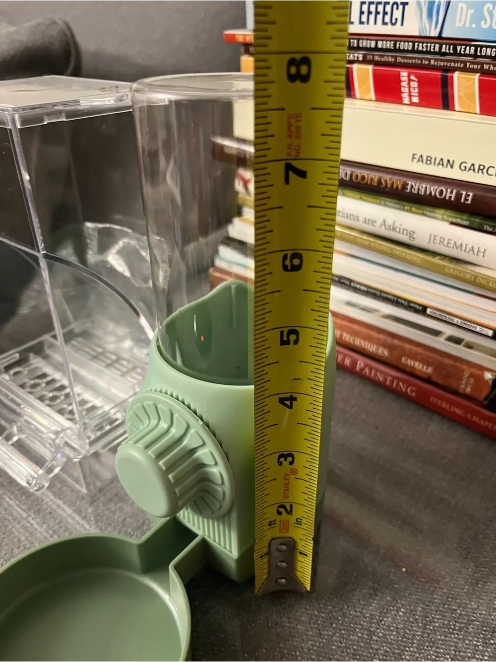 Mint Green Automatic Pet Feeder Dispenser